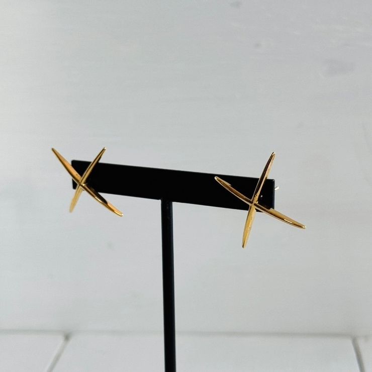 ピアス クロスデザイン アクセントデザイン | feu | 詳細画像5 