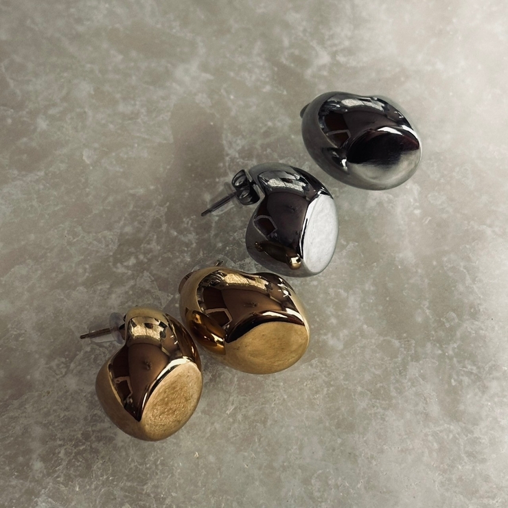 サージカルステンレス ボリュームピアス 金属アレルギー対応素材 | feu | 詳細画像12 