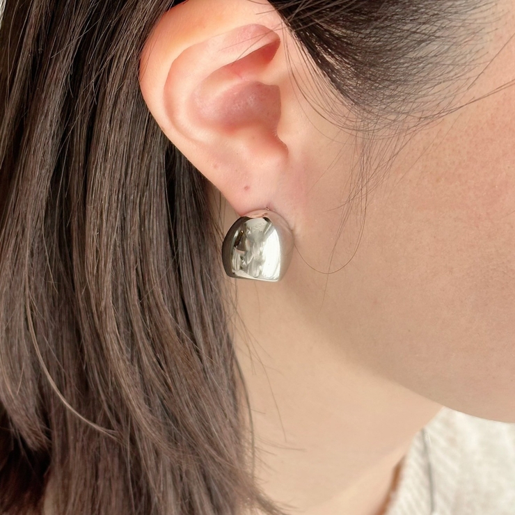 サージカルステンレス ボリュームピアス 金属アレルギー対応素材 | feu | 詳細画像9 