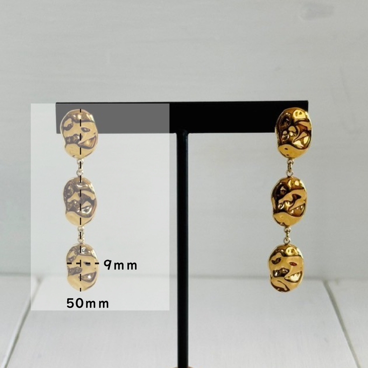 サージカルステンレス アレルギー対応素材 ピアス | feu | 詳細画像4 