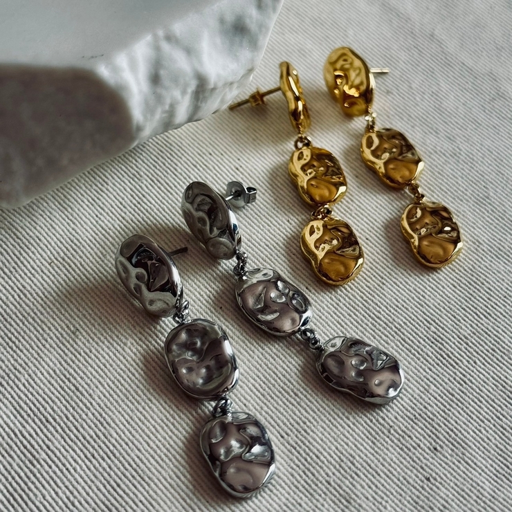 サージカルステンレス アレルギー対応素材 ピアス | feu | 詳細画像8 