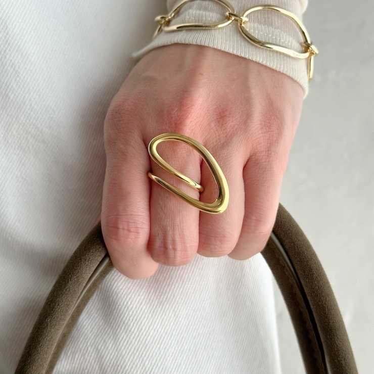 サージカルステンレス アレルギー対応素材 リング | feu | 詳細画像9 