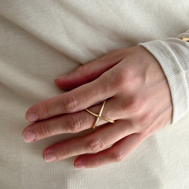 シルバー925 デザインリング アレルギー対応素材 | feu | 詳細画像10 