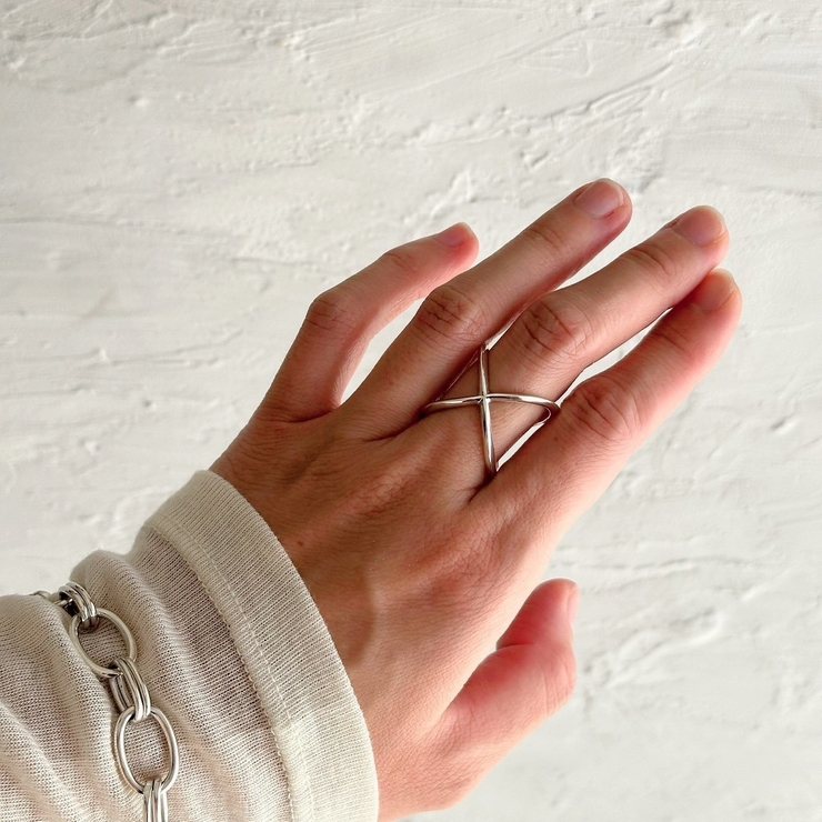 シルバー925 デザインリング アレルギー対応素材 | feu | 詳細画像11 