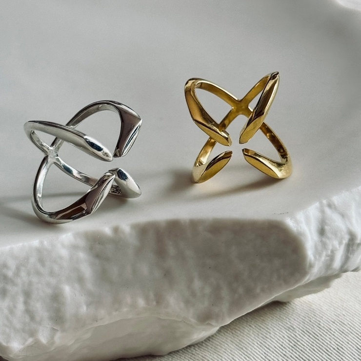 シルバー925 デザインリング アレルギー対応素材 | feu | 詳細画像13 