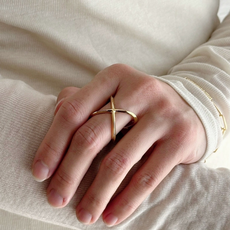 シルバー925 デザインリング アレルギー対応素材 | feu | 詳細画像9 