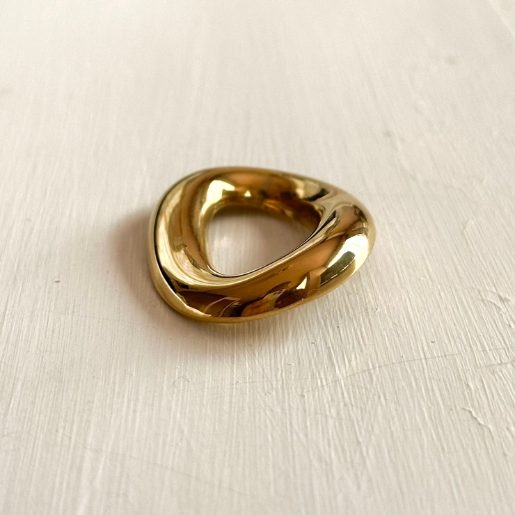 サージカルステンレス ブローチ ニュアンス | feu | 詳細画像5 