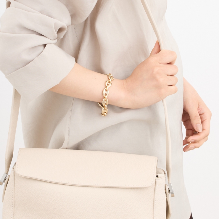 チェーンブレスレット ボリュームチェーン ユニセックス | feu | 詳細画像2 