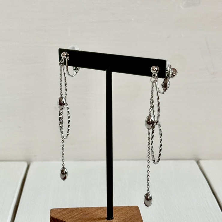 サージカルステンレス イヤリング 揺れる | feu | 詳細画像5 