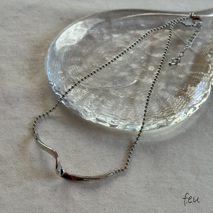 私も愛用！ボールチェーンが素敵なショートネックレス TALISMANS ボールチェーンショートネックレス（40cm） / オシャレを