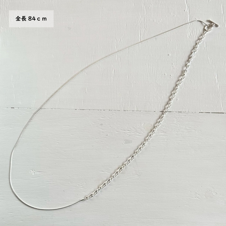 ロングネックレス マンテル Y字 | feu | 詳細画像4 