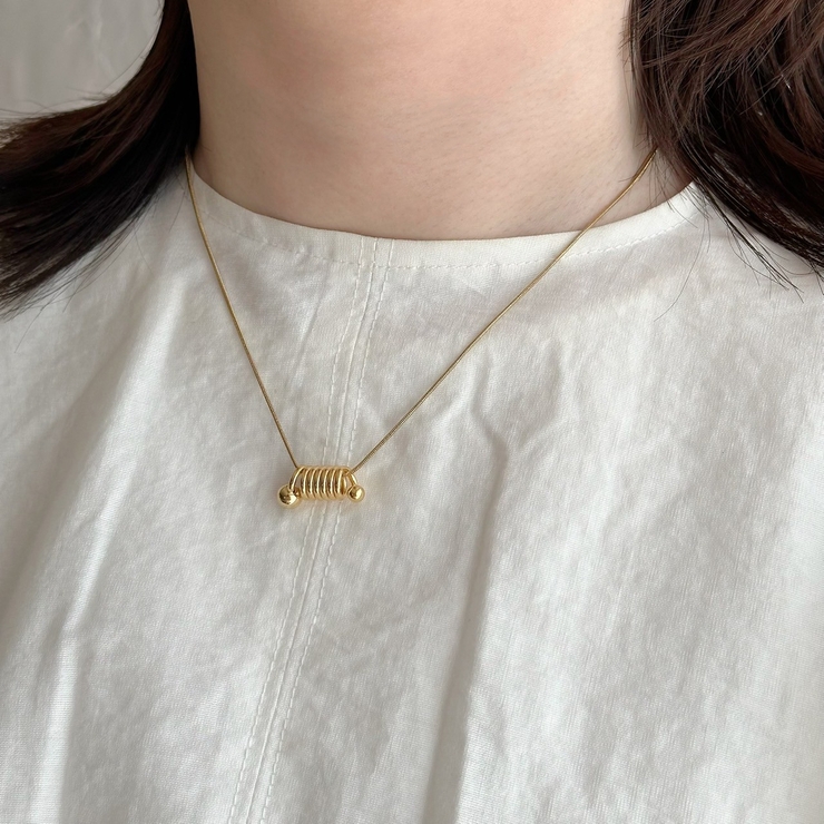 サージカルステンレス チェーンネックレス 天然石 | feu | 詳細画像13 