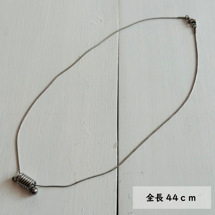 サージカルステンレス チェーンネックレス 天然石 | feu | 詳細画像4 