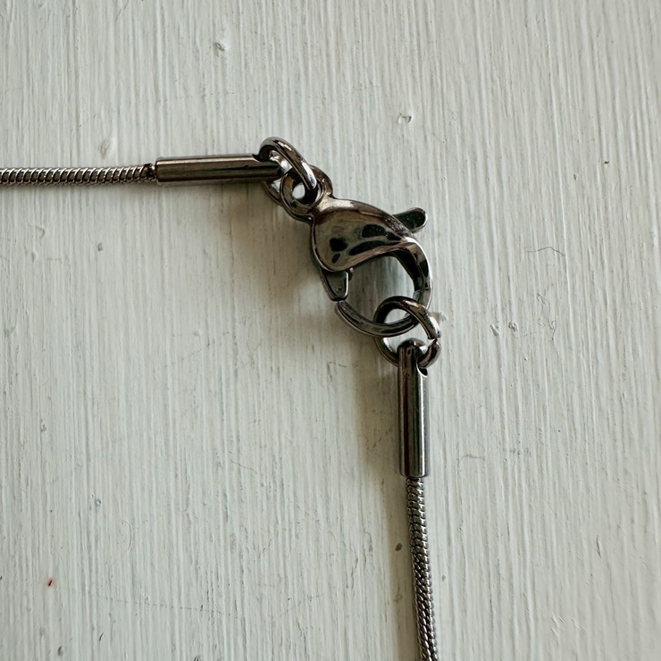 サージカルステンレス チェーンネックレス 天然石 | feu | 詳細画像6 