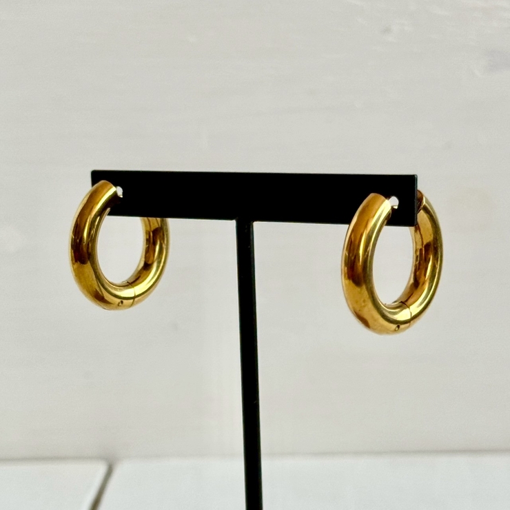 サージカルステンレス フープピアス シンプル | feu | 詳細画像5 