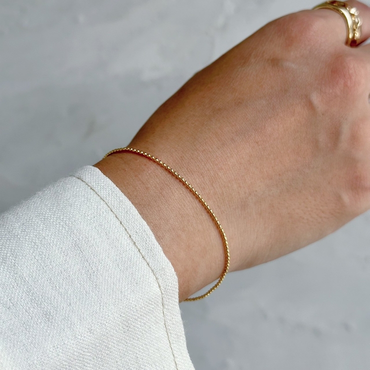 サージカルステンレス ブレスレット アレルギー対応素材 | feu | 詳細画像9 