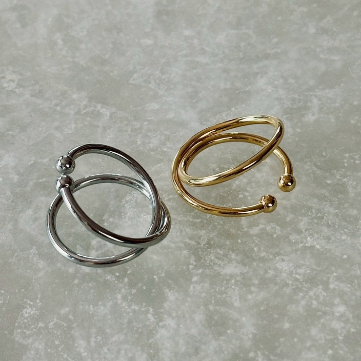 イヤーカフ&リング 抜け感 ２WAY | feu | 詳細画像18 