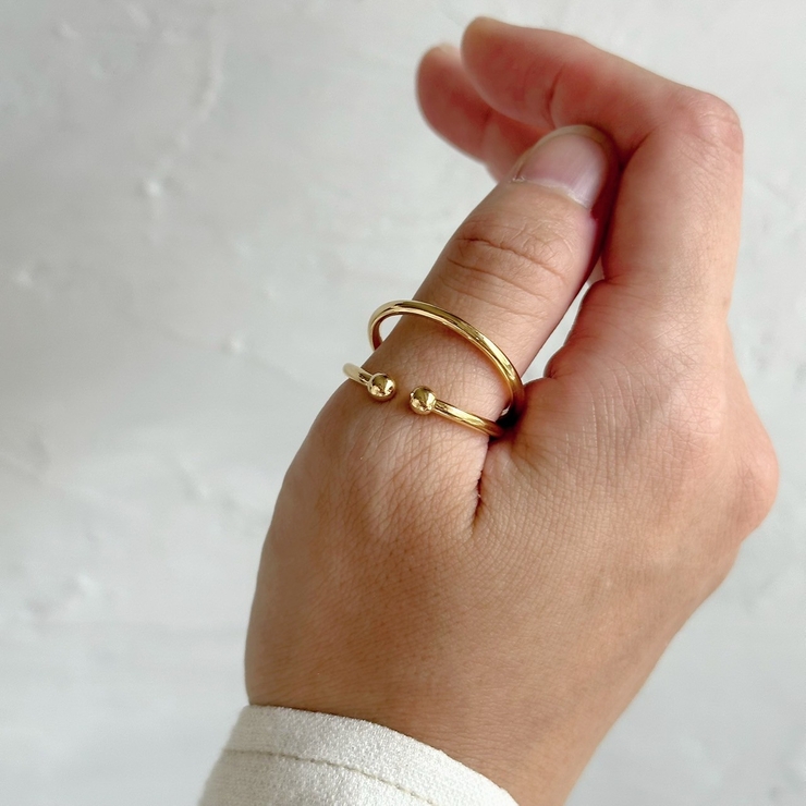 イヤーカフ&リング 抜け感 ２WAY | feu | 詳細画像3 