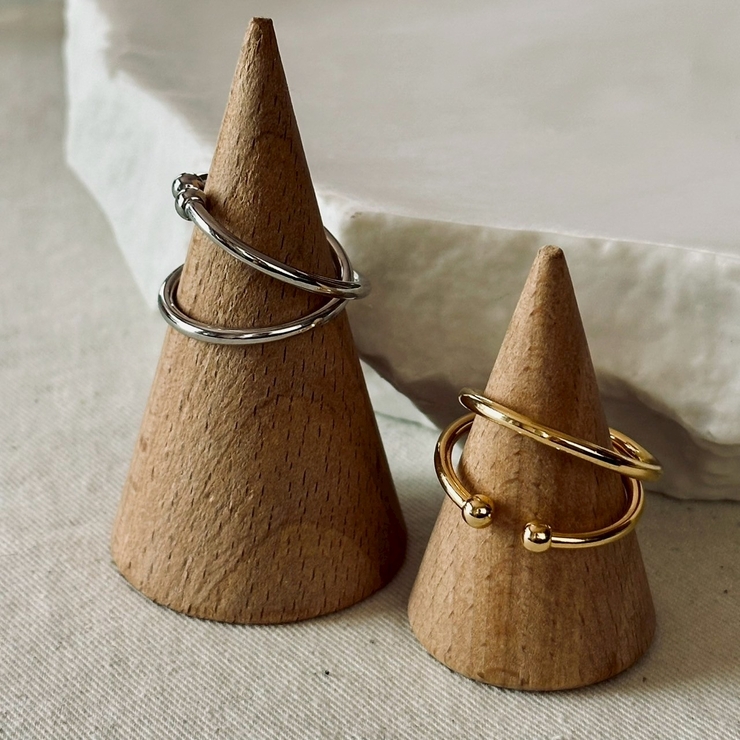 イヤーカフ&リング 抜け感 ２WAY | feu | 詳細画像9 