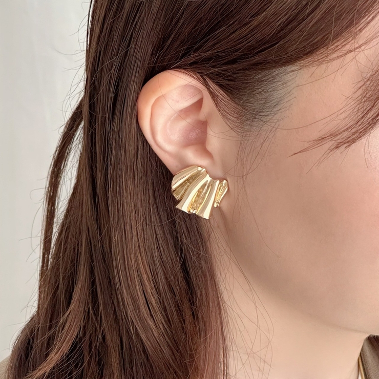 ボリュームイヤリング イヤーカフ 両耳 | feu | 詳細画像14 