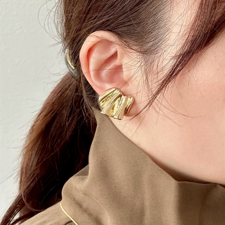 ボリュームイヤリング イヤーカフ 両耳 | feu | 詳細画像15 