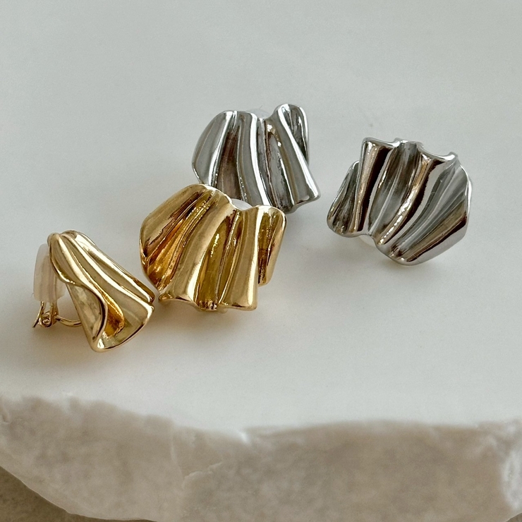 ボリュームイヤリング イヤーカフ 両耳 | feu | 詳細画像2 