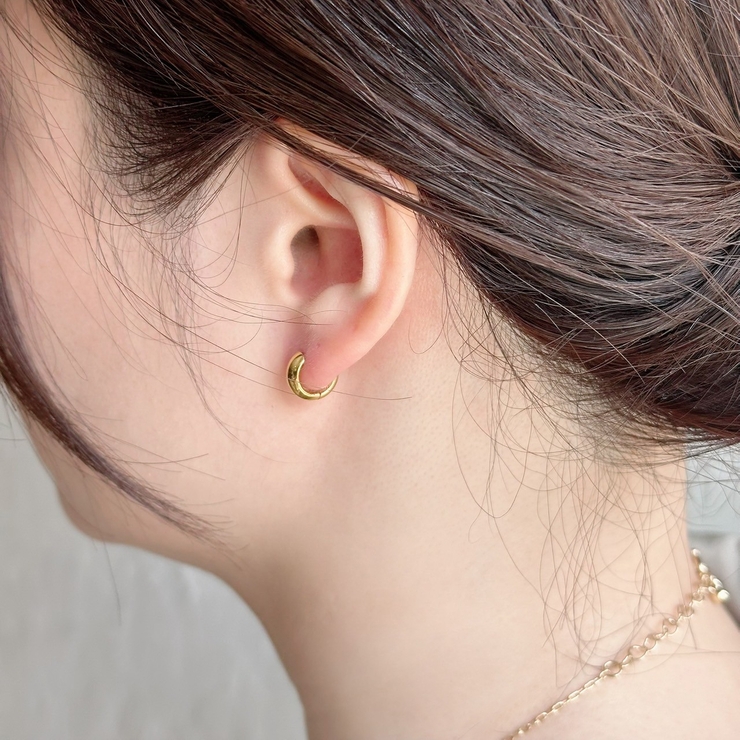 サージカルステンレス フープピアス アレルギー対応素材 | feu | 詳細画像10 