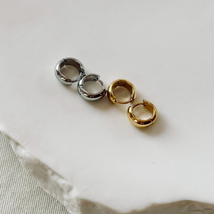 サージカルステンレス フープピアス アレルギー対応素材 | feu | 詳細画像12 