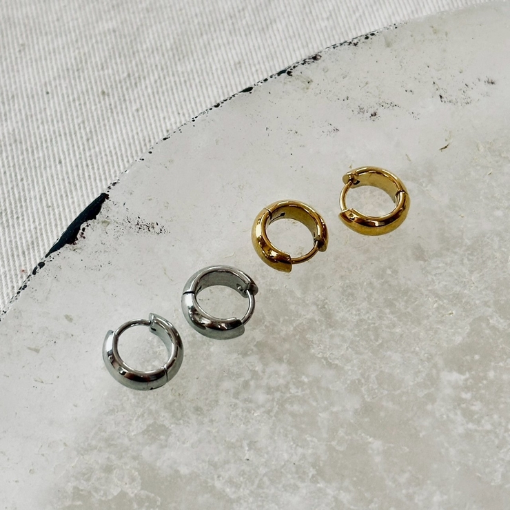 サージカルステンレス フープピアス アレルギー対応素材 | feu | 詳細画像13 