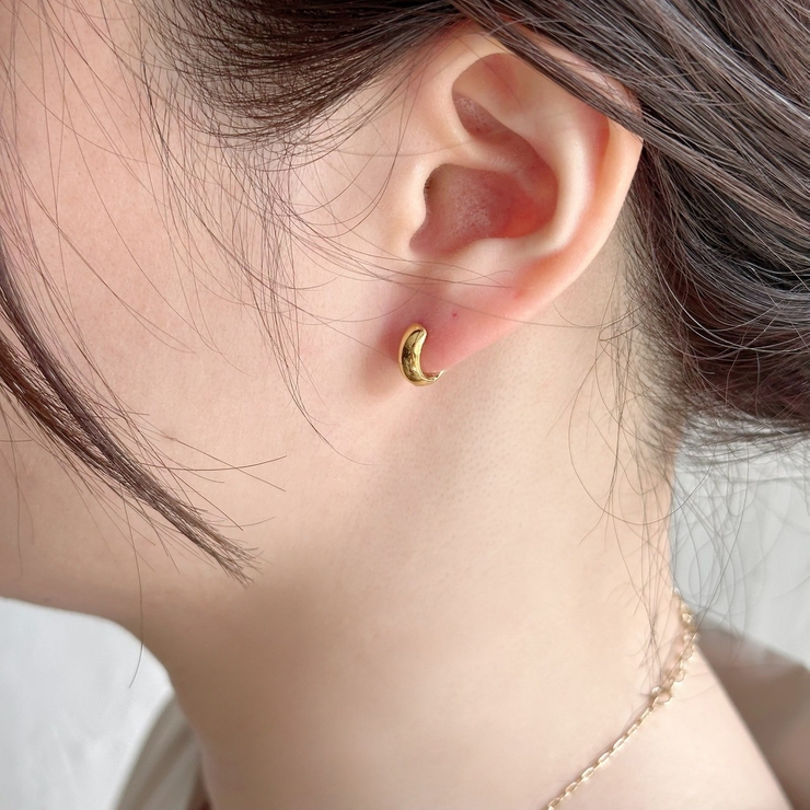 サージカルステンレス フープピアス アレルギー対応素材 | feu | 詳細画像9 