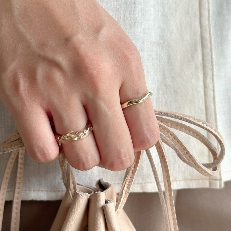 リング 2個セット メタル | feu | 詳細画像3 