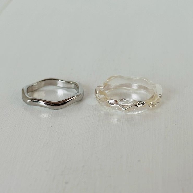 リング 2個セット メタル | feu | 詳細画像7 