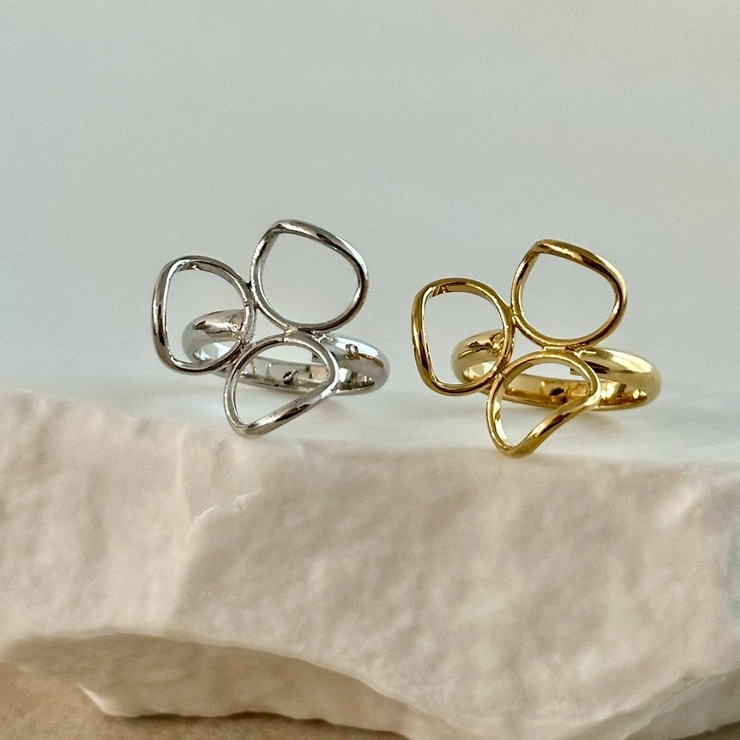 変形メタル リング ワイヤーアートデザイン | feu | 詳細画像3 