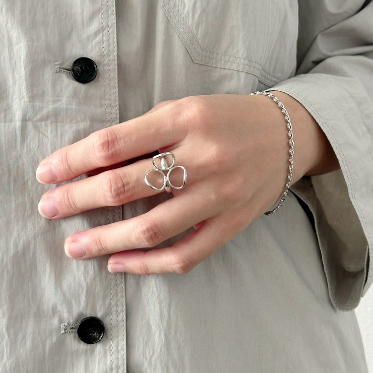 変形メタル リング ワイヤーアートデザイン | feu | 詳細画像9 