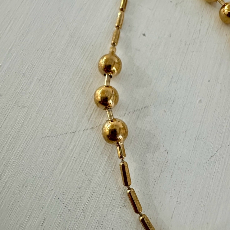 チェーンブレスレット Y2Kファッション ボールチェーン | feu | 詳細画像6 