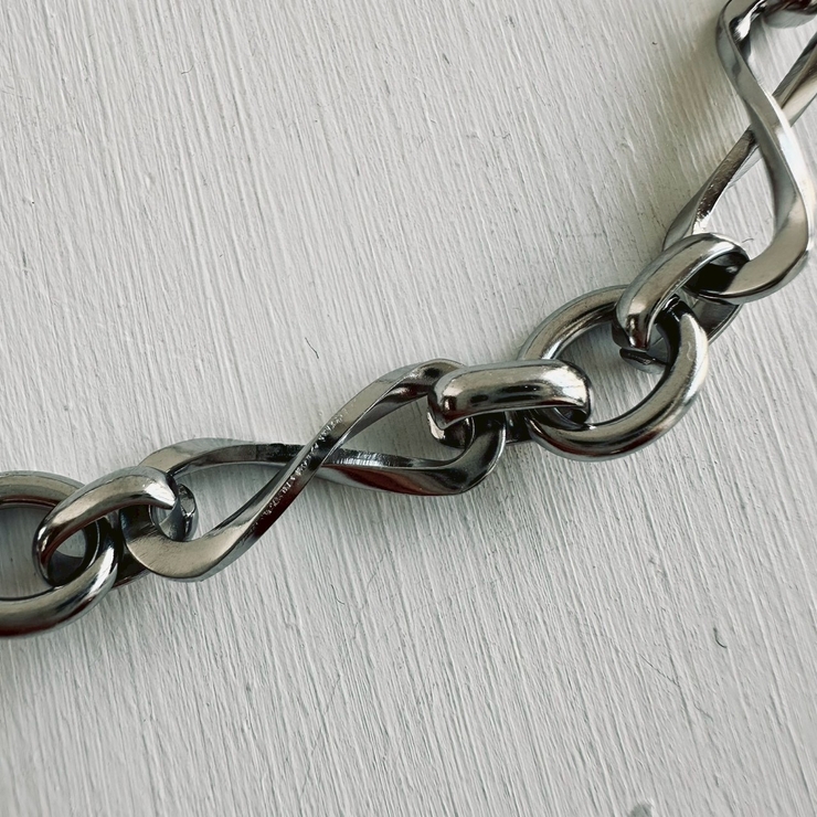 サージカルステンレス チェーンブレスレット ボリューム | feu | 詳細画像5 