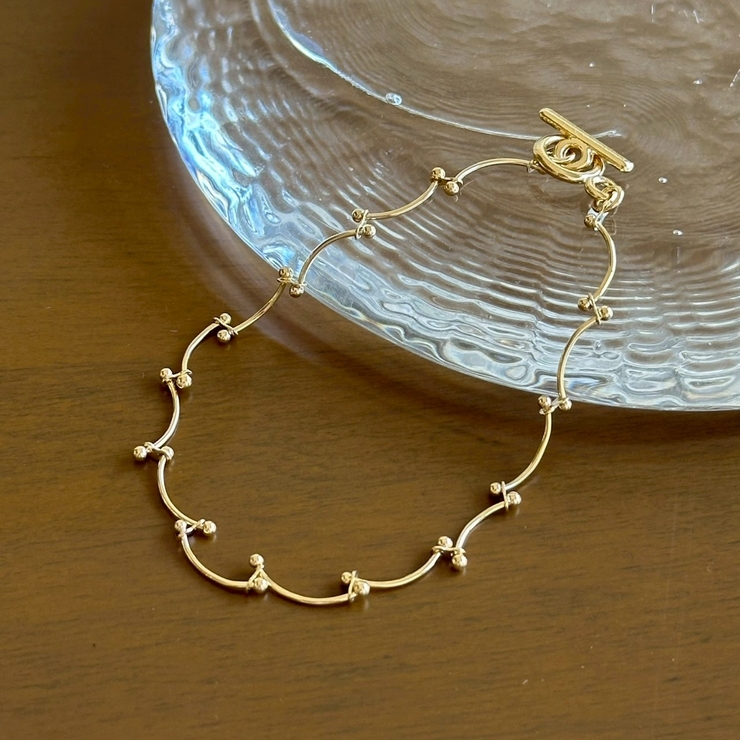 ゴールド | ブレスレット 上品 こだわり | feu