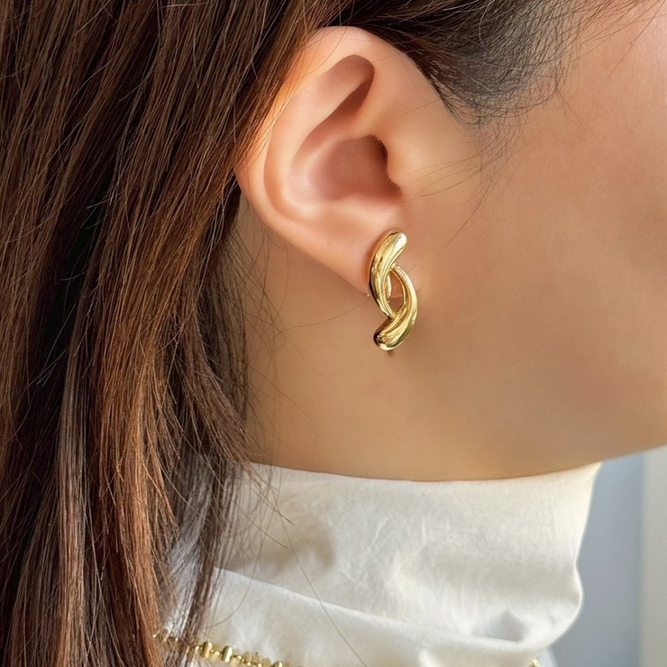 イヤリング 両耳 シリコンキャップ | feu | 詳細画像15 