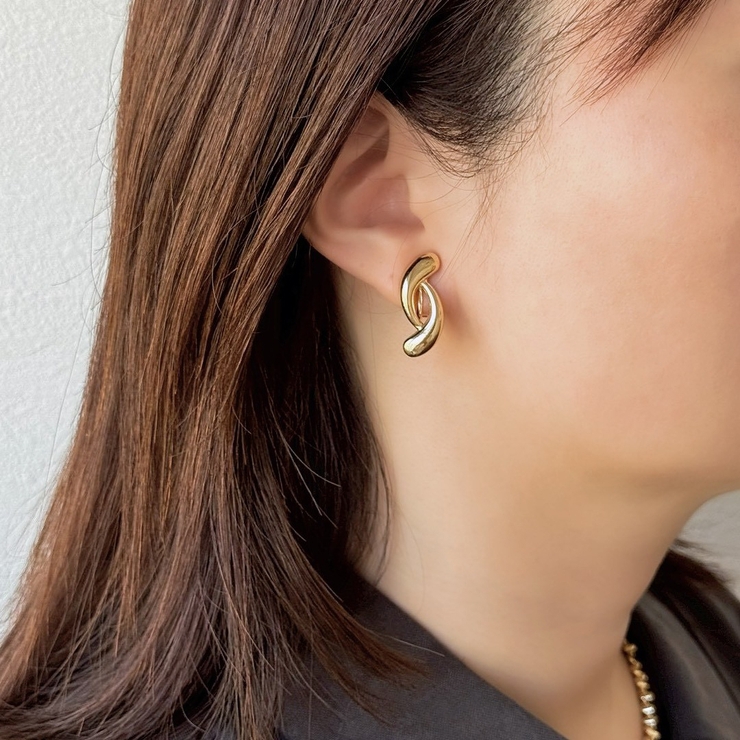 イヤリング 両耳 シリコンキャップ | feu | 詳細画像3 