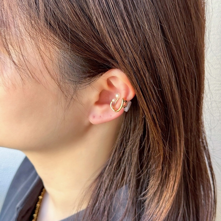 イヤーカフ 両耳 小ぶり | feu | 詳細画像10 