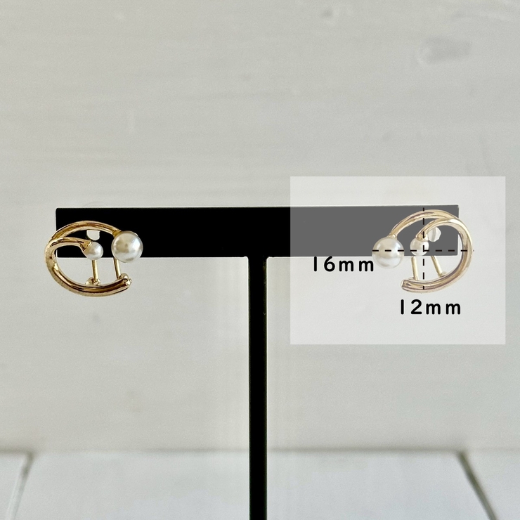 イヤーカフ 両耳 小ぶり | feu | 詳細画像4 