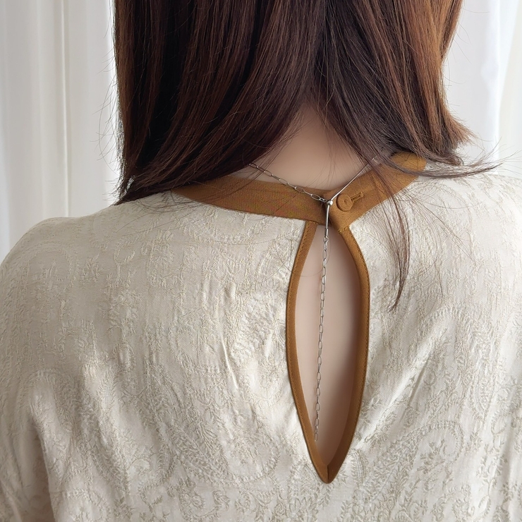 ネックレス Y字 きらきら | feu | 詳細画像12 