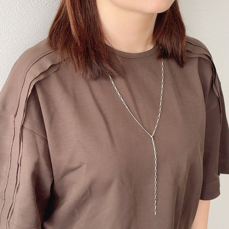 ネックレス Y字 きらきら | feu | 詳細画像2 