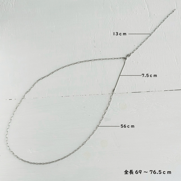 ネックレス Y字 きらきら | feu | 詳細画像5 