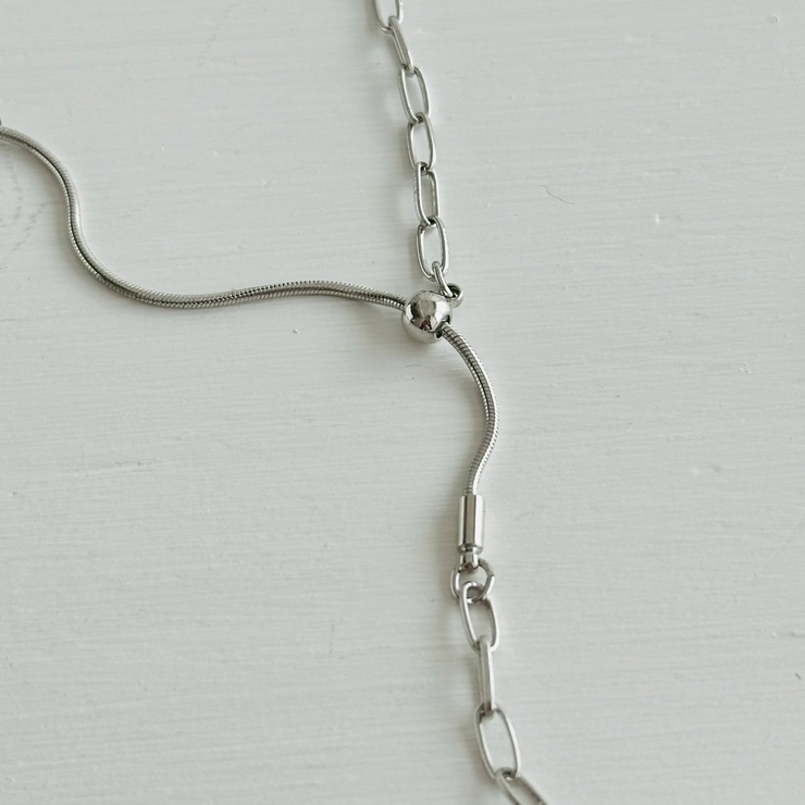 ネックレス Y字 きらきら | feu | 詳細画像8 