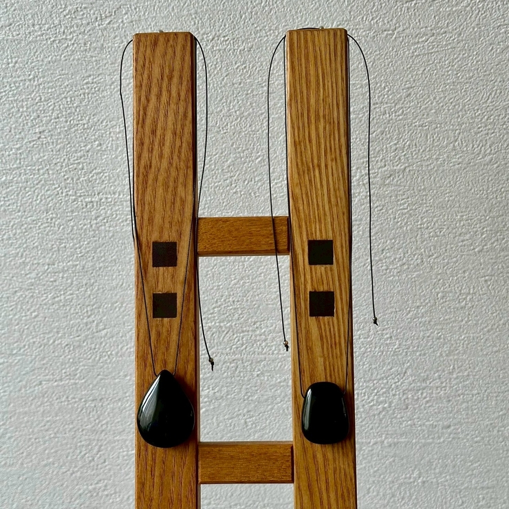 オニキス ネックレス ブラックコード | feu | 詳細画像10 