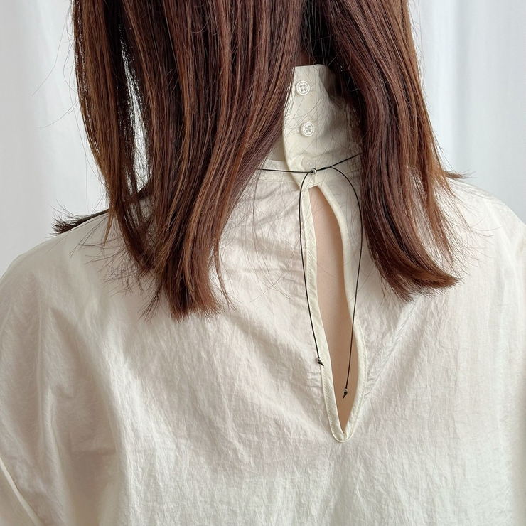 オニキス ネックレス ブラックコード | feu | 詳細画像16 