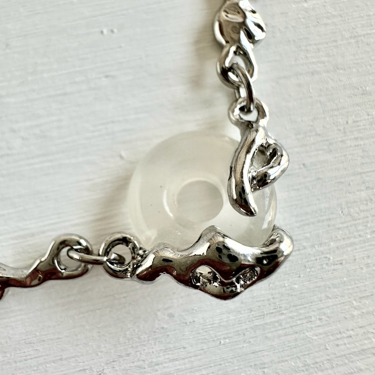 サージカルステンレス 2連ネックレス アレルギー対応素材 | feu | 詳細画像5 