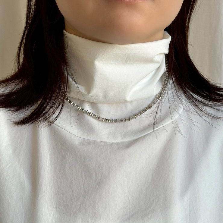 メタルショートネックレス 個性的 カジュアルモード | feu | 詳細画像14 