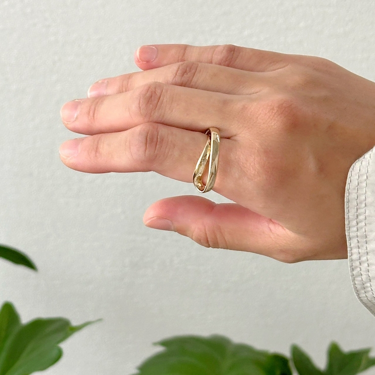 ニュアンスメタルリング カジュアルモード 個性的 | feu | 詳細画像11 